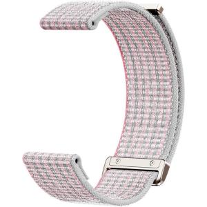 Amazfit Official Smart Watch Bands Replacement, 20mm Watch Band, Nylon Wristband Strap, Compatible with Balance, Cheetah Pro, Cheetah Round, GTR 4 Limited Edition, GTR 3, GTR 3 Pro, GTR 2, Soft Rose.(Soft Rose)
