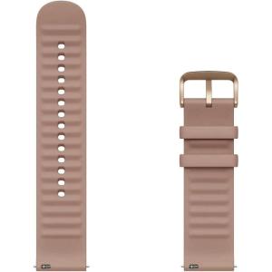 Amazfit Smartwatch Bands Sport Band Compatible Active, Bip 3 Pro,Bip U Pro,GTS 4 Mini,GTS 2 mini,GTS 4,GTS 3, 20mm Soft Silicone Wristbands Replacement Strap for Women,Terra Rosa(Terra Rosa)