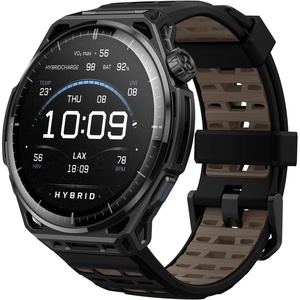 Amazfit Balance Ultra 49mm GPS Smartwatch, 5 Buttons, 1.5″ AMOLED Sapphire Glass, Titanium Case, Flashlight, 30-Day Battery, 64GB, 180+ Sports, Hybrid Training & HYROX Mode, 10 ATM for Android & iOS(Titanium)