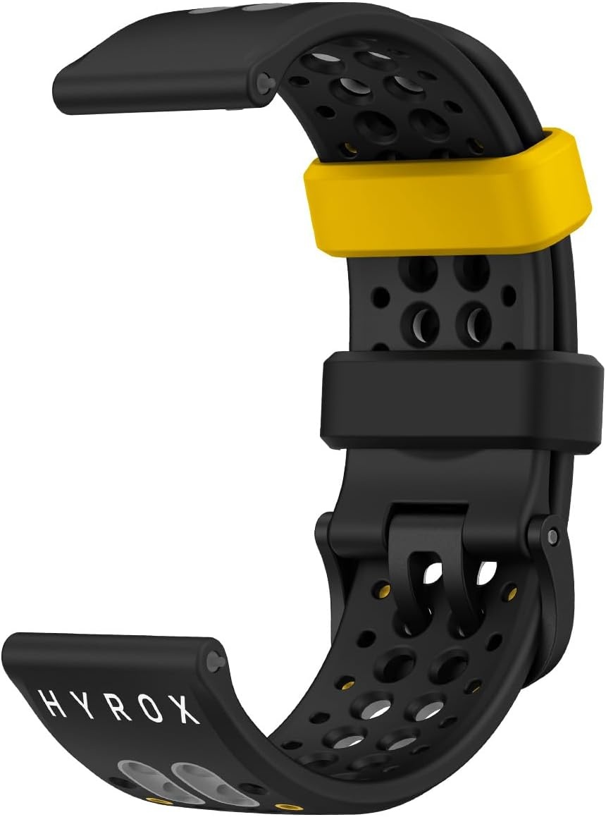 image:imageAmazfit HYROX Silicone Sports Strap 22mm Official Watch Wristband Compatible with Balance 2 Balance Bip 6 TRex 3 Cheetah Pro Bip 5 Cheetah GTR 4